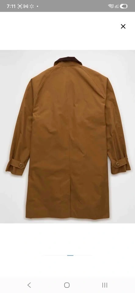 Brand New American Eagle Trench Coat. Size M. - photo 4
