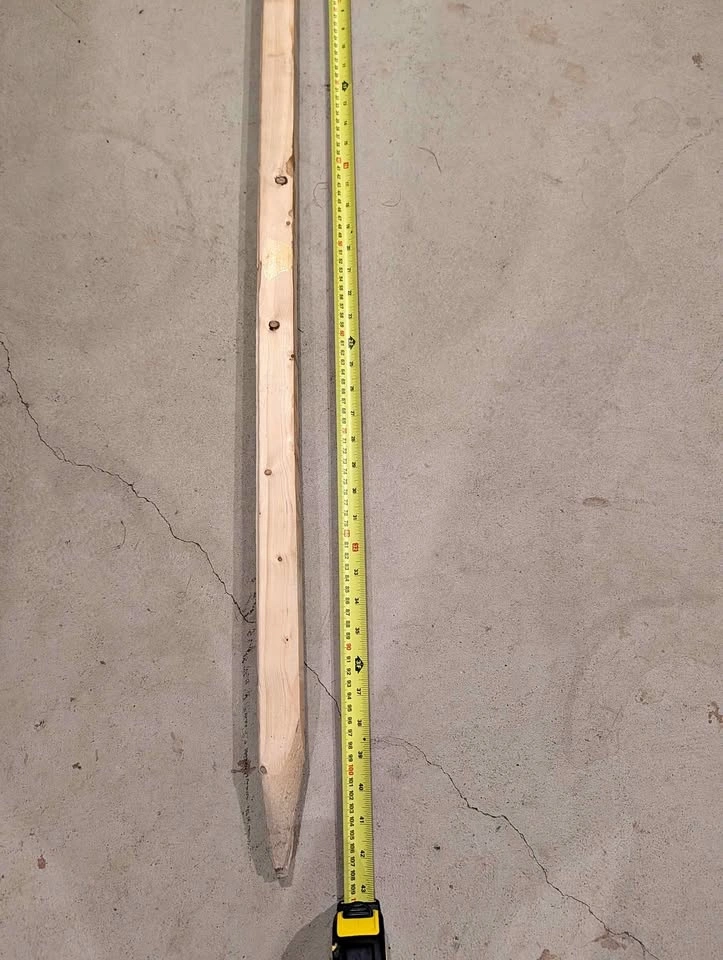 42-Inch Wooden Stake