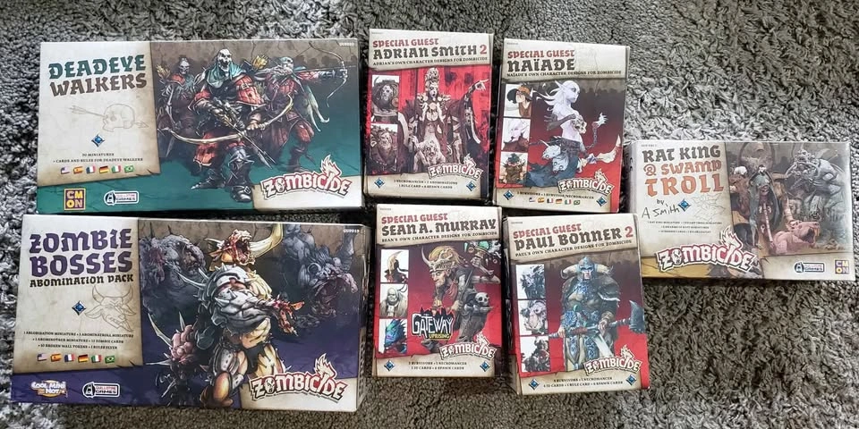 Zombicide Black Plague and Green Horde Kickstarter Bundle - photo 2
