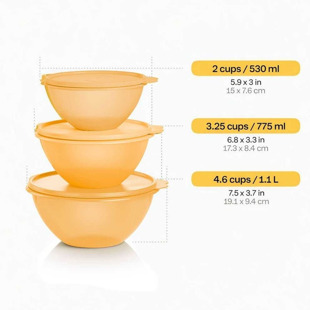 Tupperware Classic Wonderlier® | 3-piece Set - photo 4