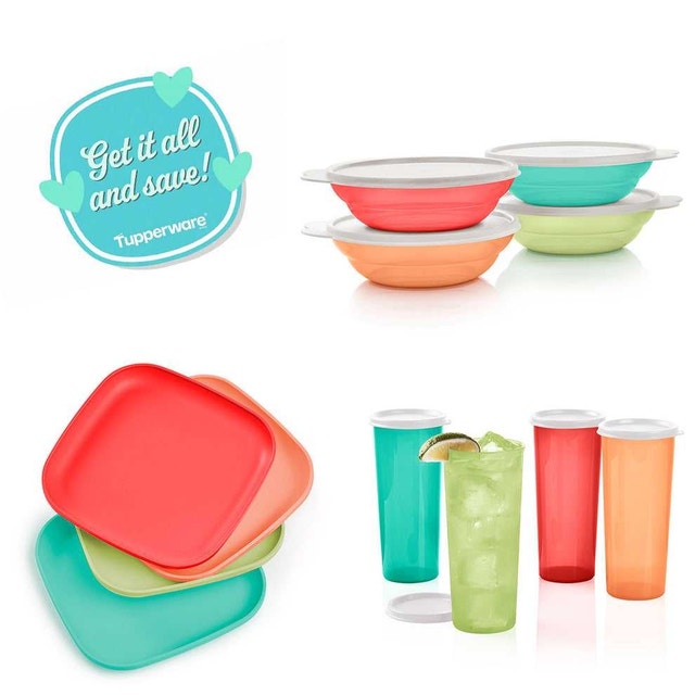 Tupperware® 20-Piece Summer Serving Set