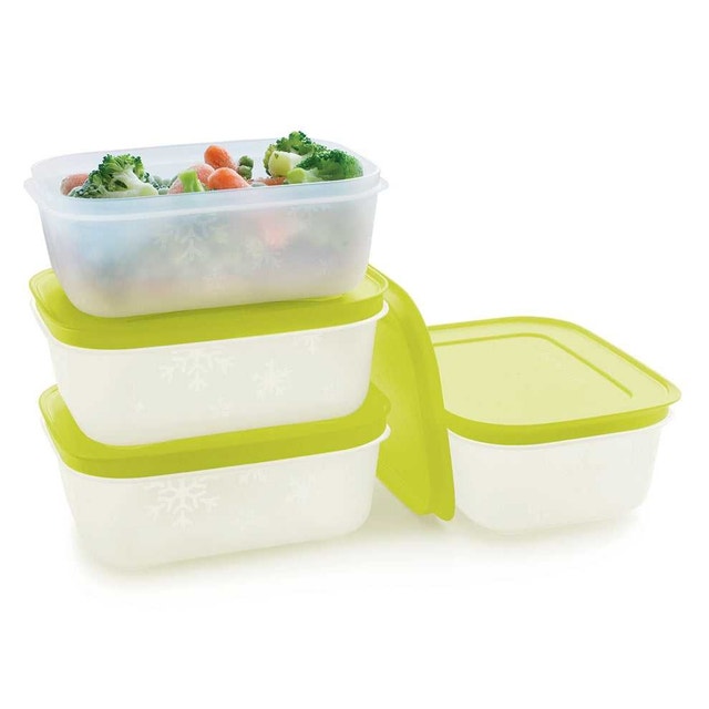 Tupperware® Freezer Mates® PLUS Small Shallow | 4-Piece Set