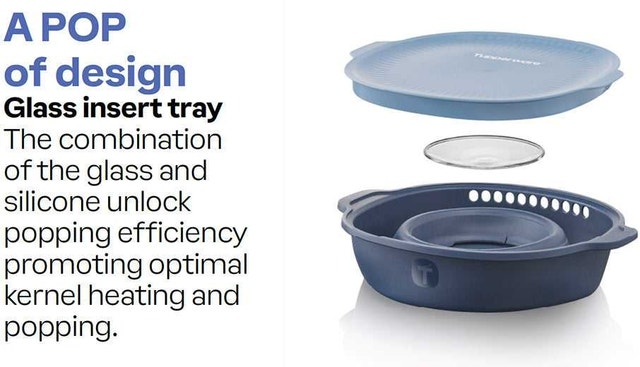 Brand New Tupperware® WOW Pop Microwave Popcorn Maker - photo 3