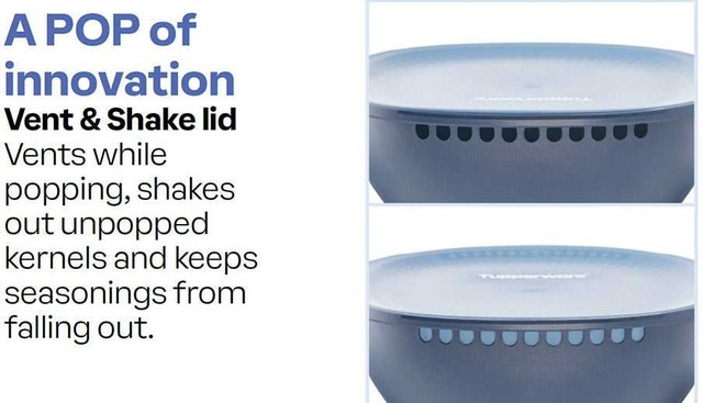 Brand New Tupperware® WOW Pop Microwave Popcorn Maker - photo 4
