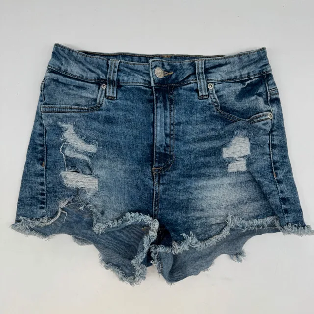 Bluenotes Distressed Denim Shorts - Size 6 thumbnail