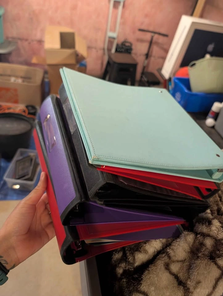 Assorted 3-Ring Binders - Set of 5 - photo 3