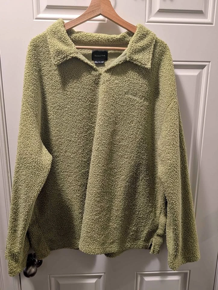 Standard Cloth Sherpa Pullover -Size -XL