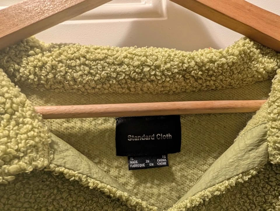 Standard Cloth Sherpa Pullover -Size -XL - photo 3