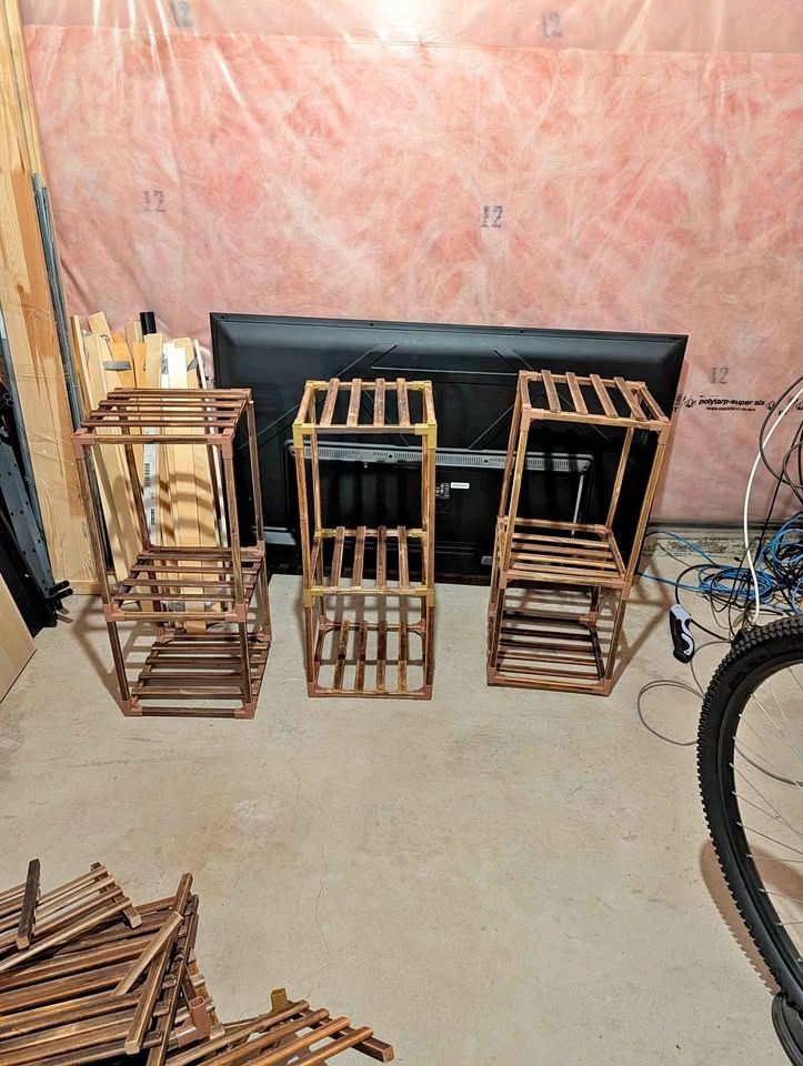 Bamboo Plant Stands (2 AVAILABLE)
