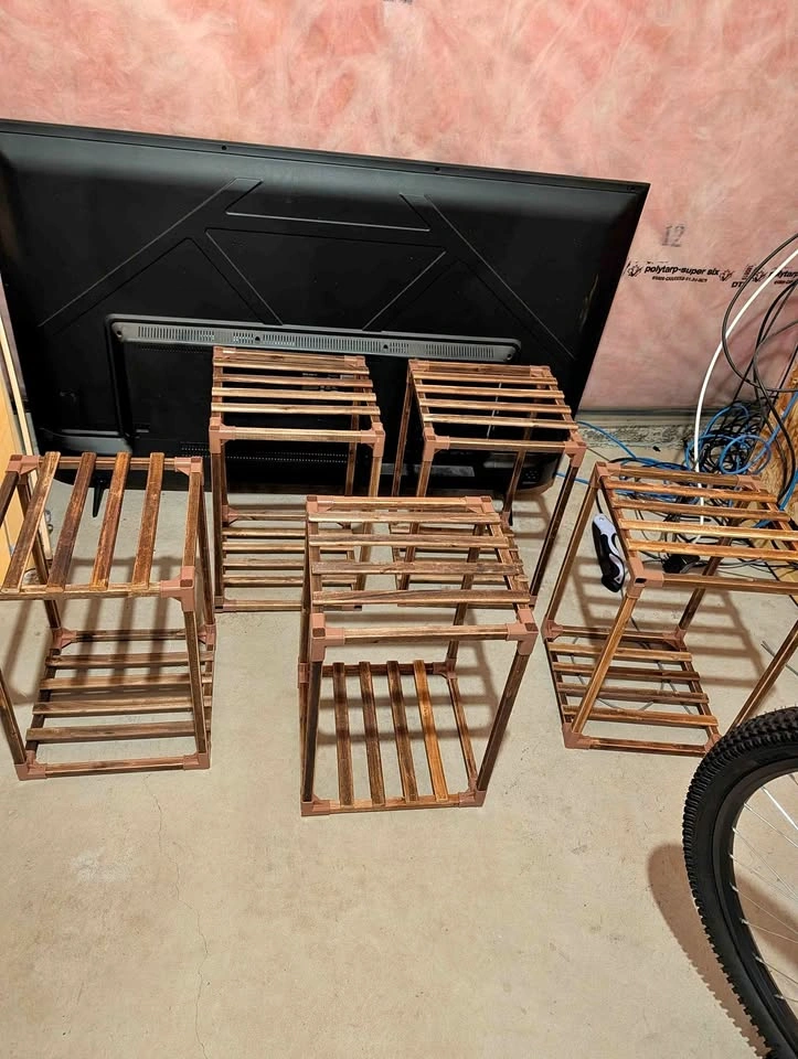 Bamboo Plant Stands (1 AVAILABLE)