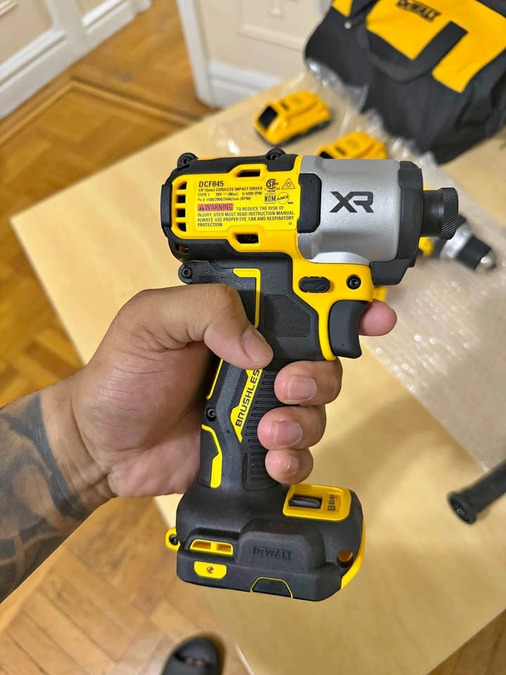 DeWalt 20V MAX XR Brushless 3-Speed Impact Driver (DCF845)