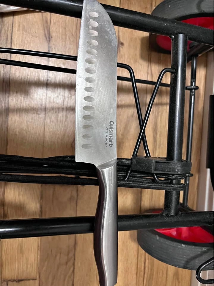 Cuisinart 7" Stainless Steel Santoku Knife