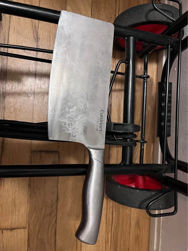 Cuisinart Stainless Steel 7" Cutlery Cleaver Knife C77SS-CLVW - photo 2
