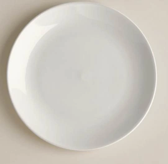 White Ceramic Pasta Plates - photo 2
