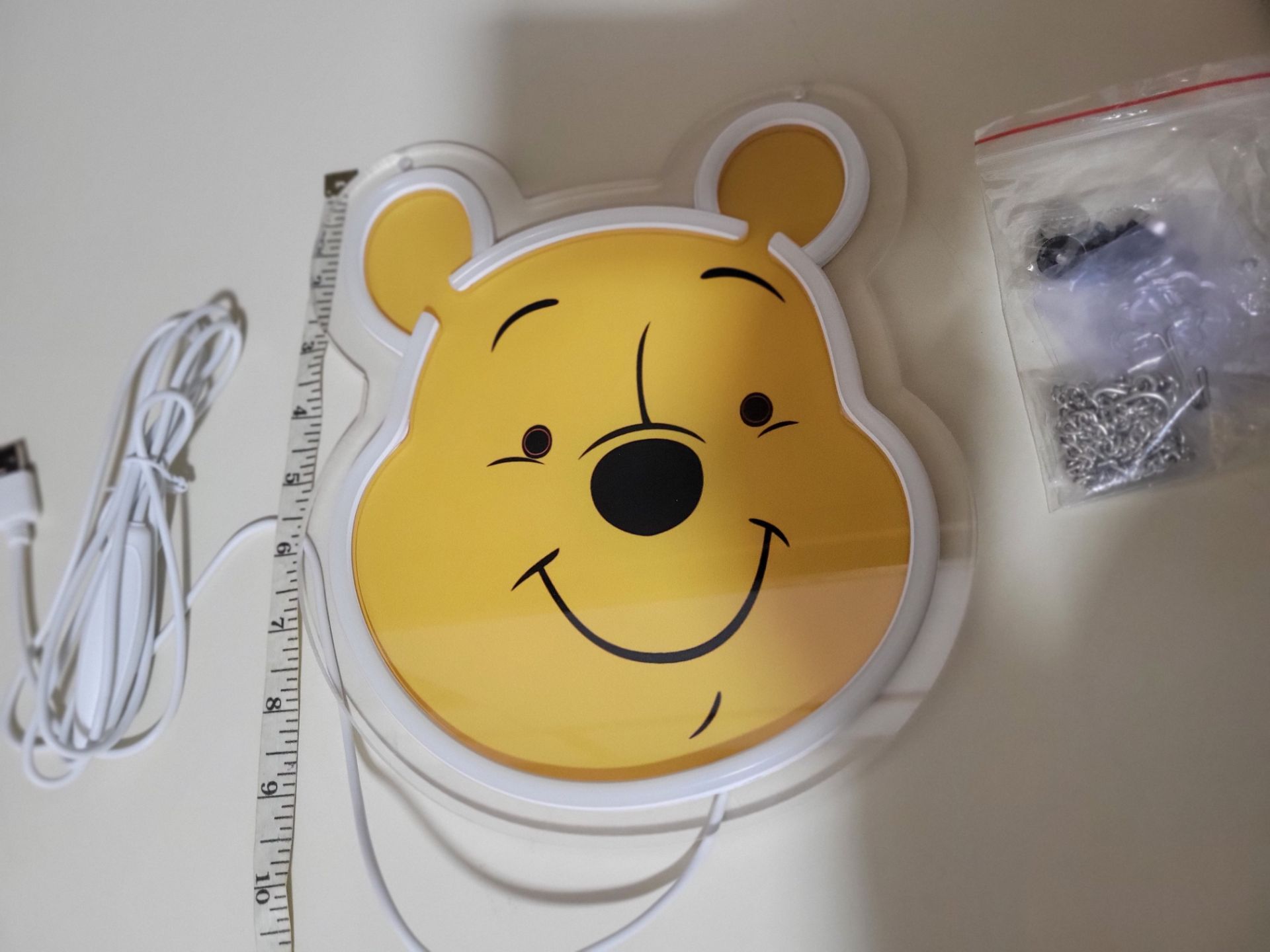 Disney Winnie The Pooh LED neon wall Light / NEW - photo 4