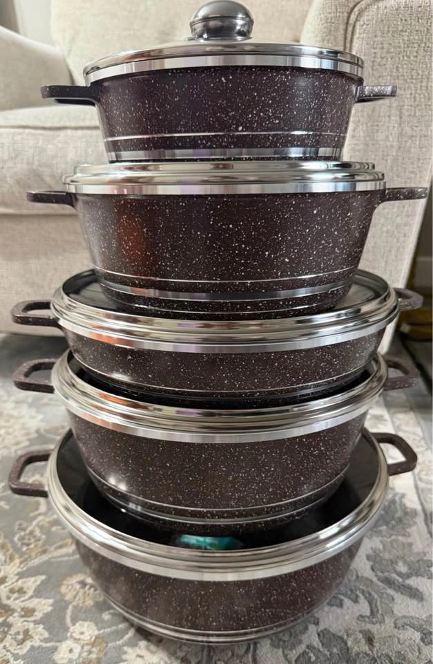 BRAND NEW Donnor 10-Piece Royal Non-Stick Cookware Set - photo 2