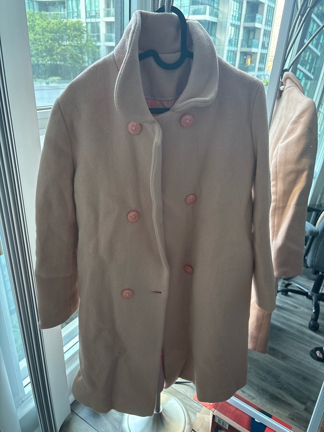 Women's Double-Breasted Wool Coat