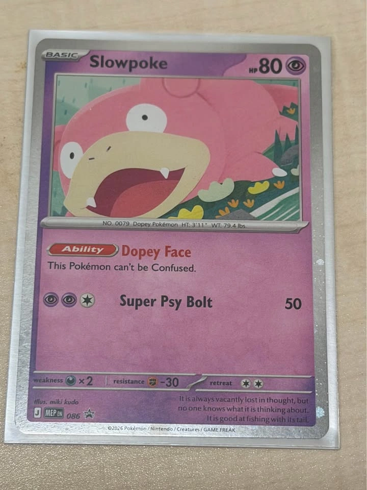 Slowpoke Mega Evolution Promo / Cosmos - photo 3
