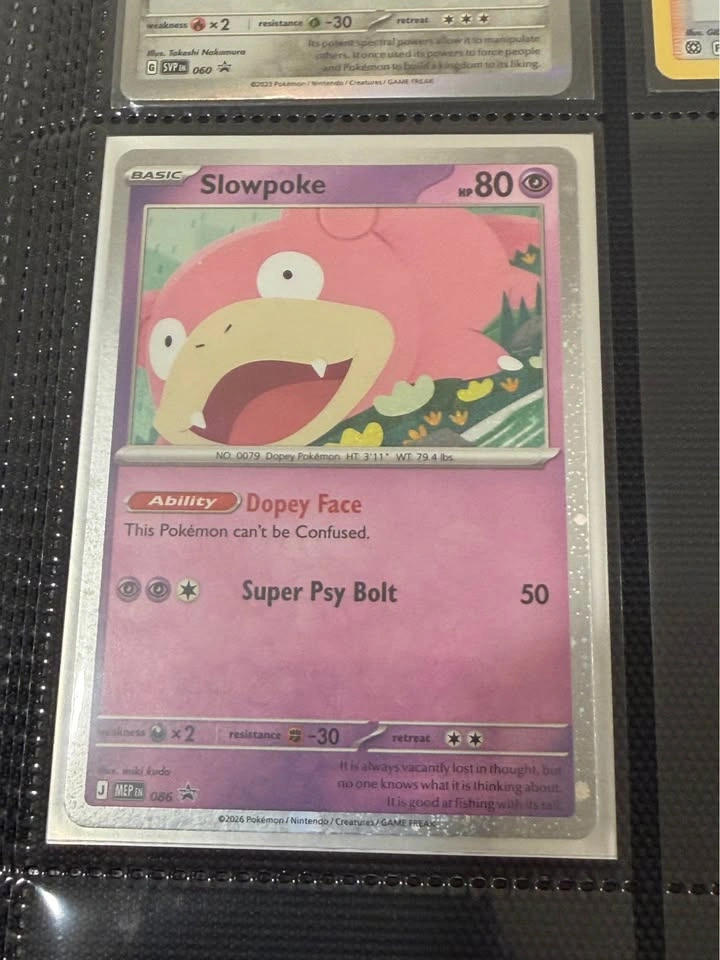 Slowpoke Mega Evolution Promo / Cosmos - photo 4