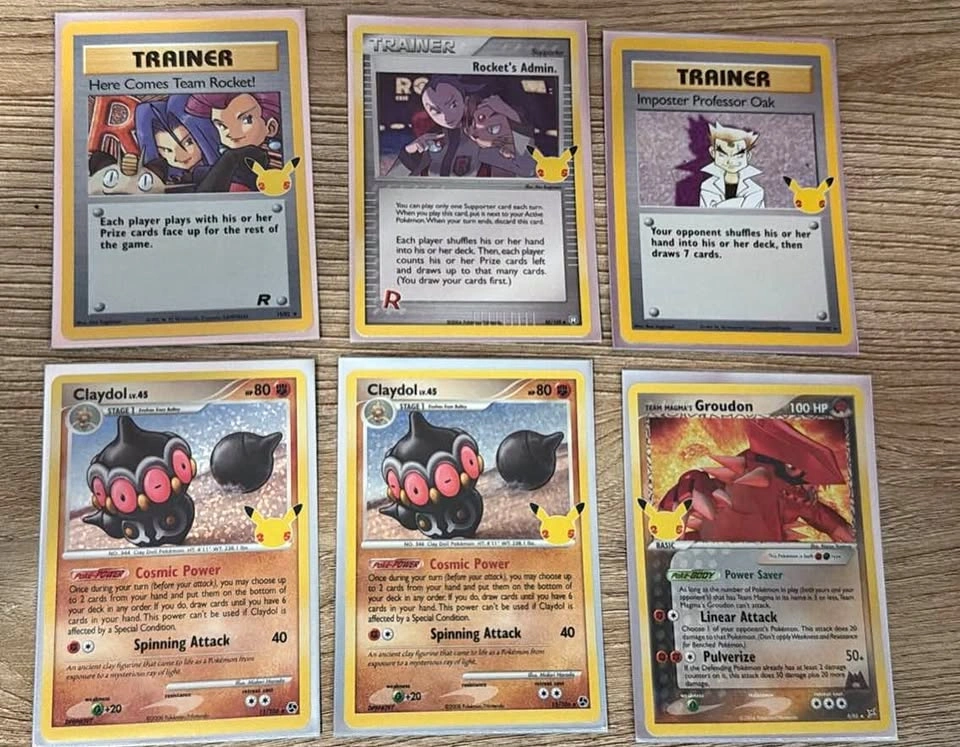 Pokémon Celebrations 25th Classic Collections