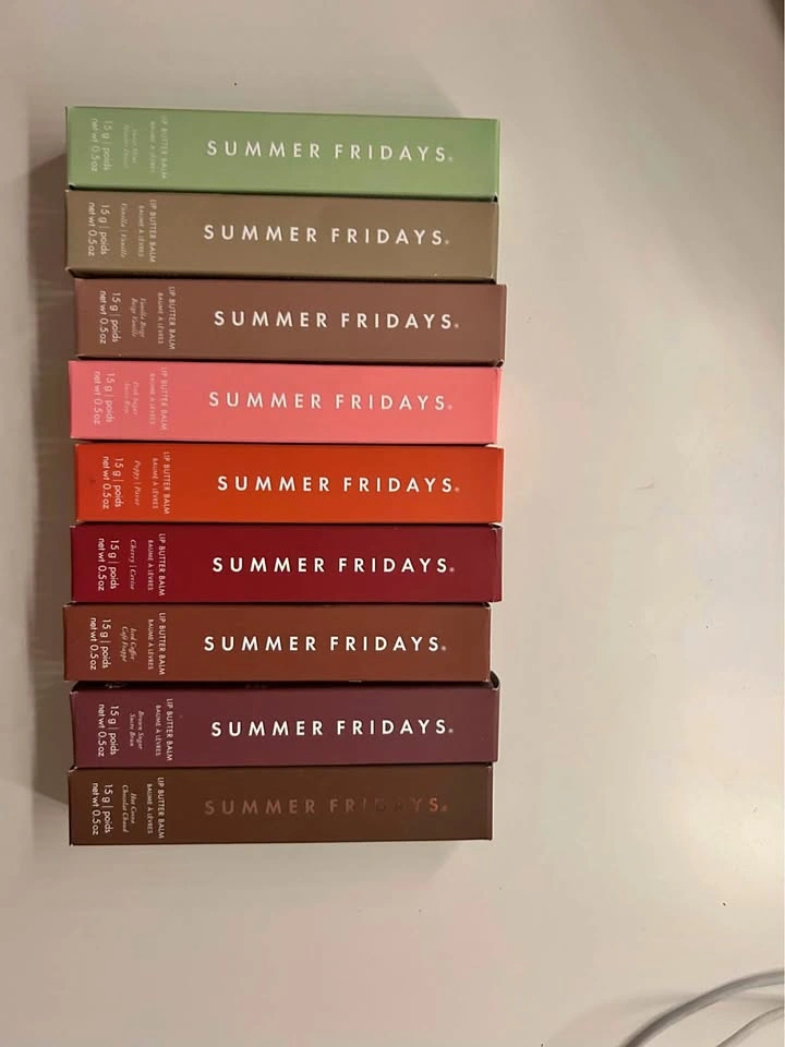 FIXED $30 EACH! BNIB Summer Fridays Lip Balm