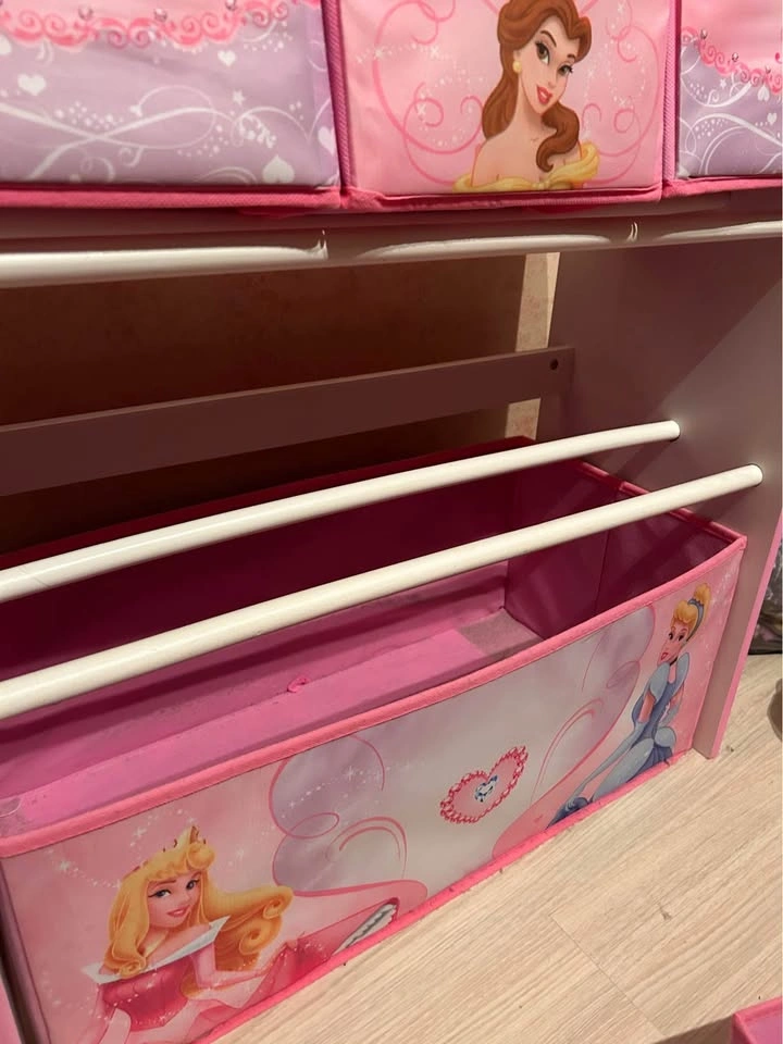 LIKE NEW Disney Princesses Storage Drawer Filling Cabinet - photo 4