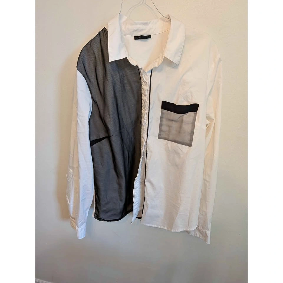 XL I love Ronson women's long sleeve blouse