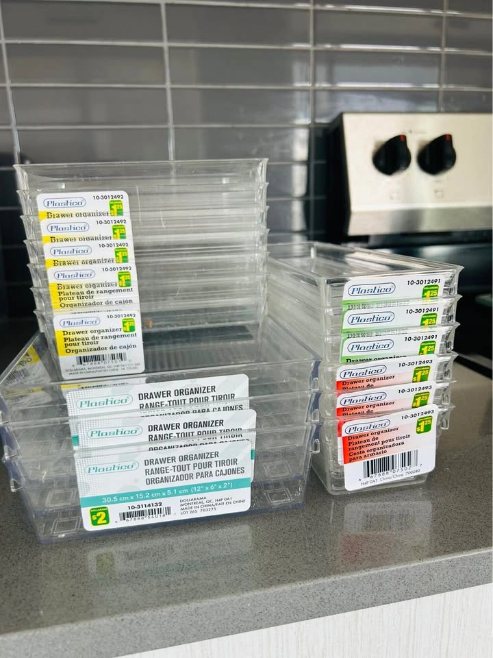 Set of drawer organizers - photo 2