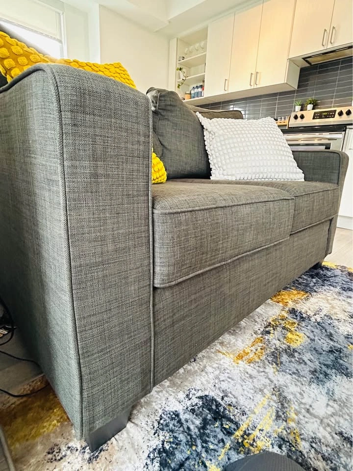 The brick love seat + ottoman - photo 4