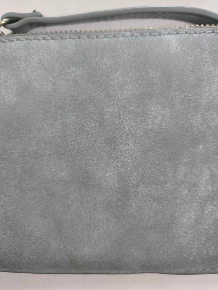 Joy Susan Woman's Wristlet/Clutch with Strap Silver/Grey - photo 5
