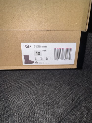 UGG Burnt Cedar Classic Short II Boots Women US 10/EUR 41 NIB - photo 5