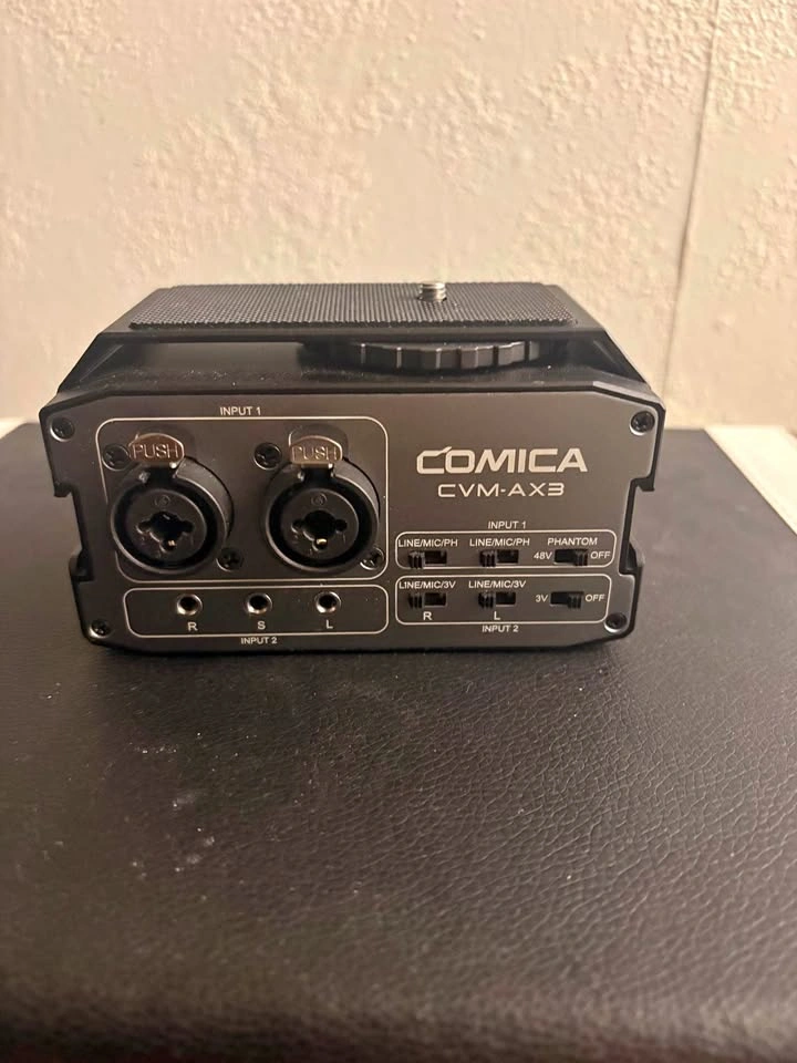 Comica cvm-ax3 audio interface