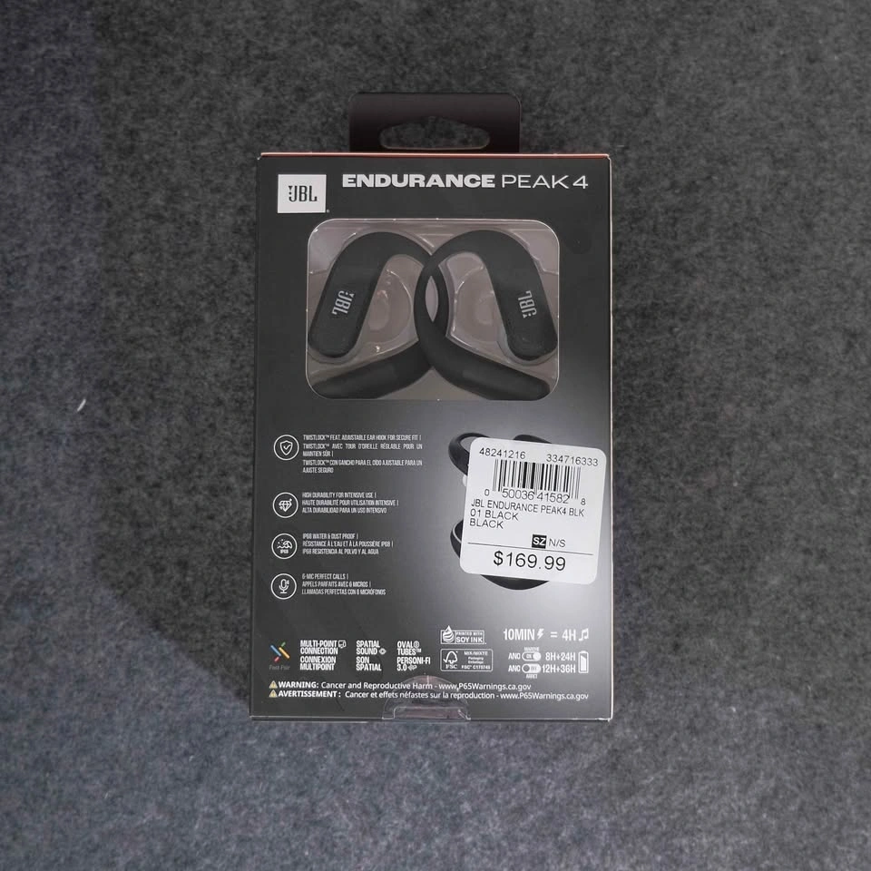 JBL Endurance Peak 4 (Brand New) Earbuds - photo 2
