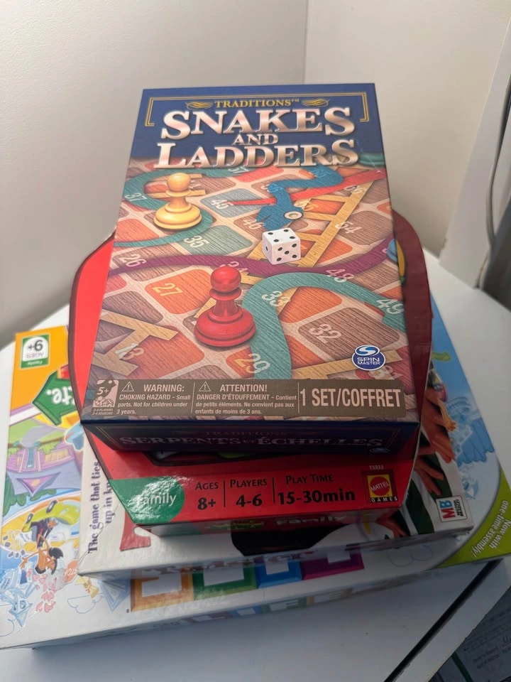 Board Game Bundle: The Game of Life, Twister, Snakes and Ladders - photo 2