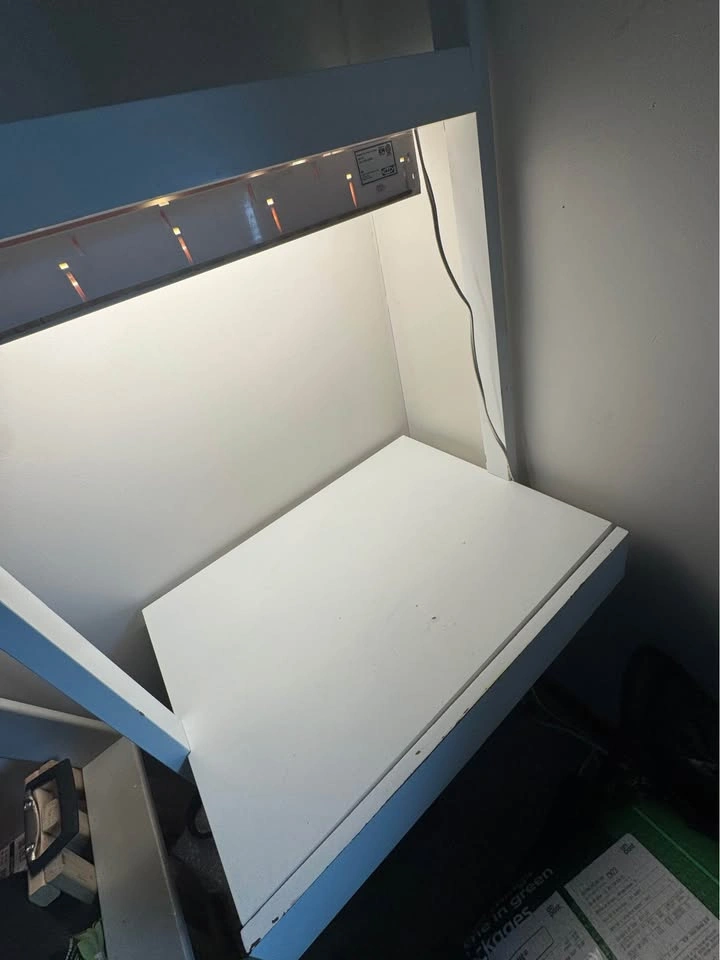 White Ladder Desk with Shelves - photo 4