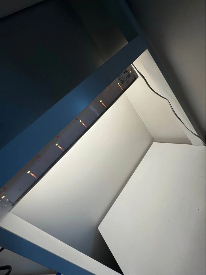 White Ladder Desk with Shelves - photo 5