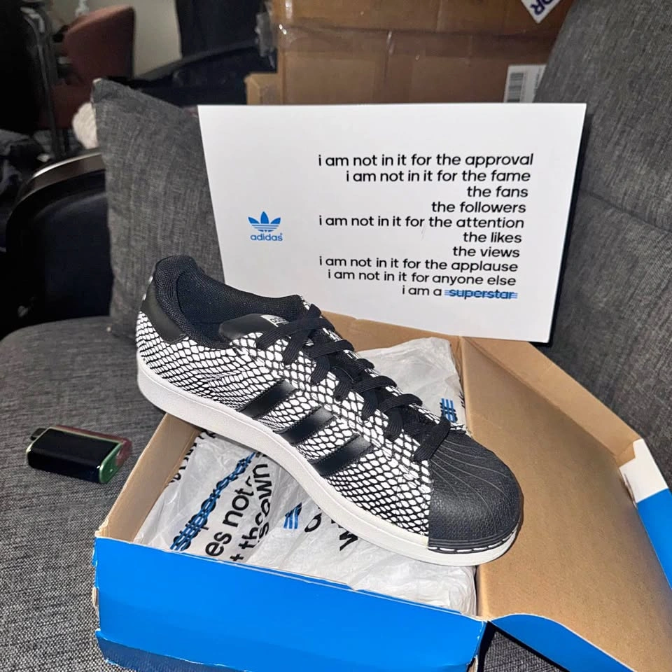 adidas Superstar Snakeskin Sneakers