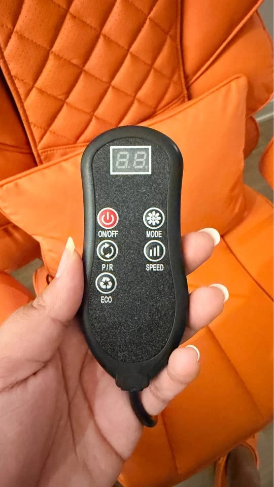 Orange Gaming Chair w/Back Massager - photo 4