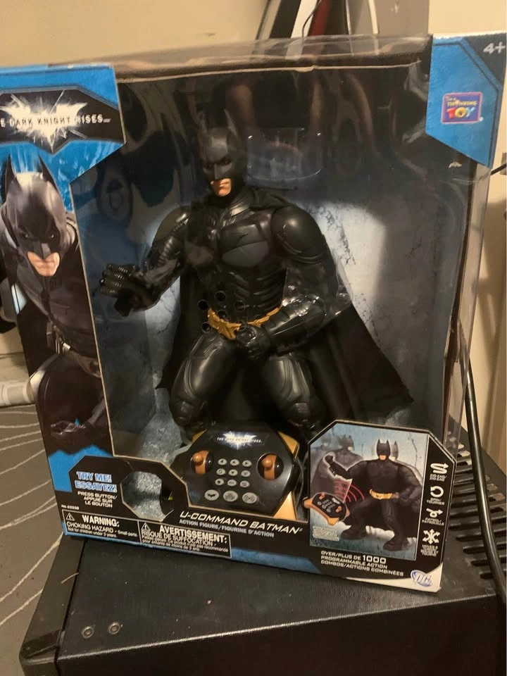 Dark Knight Rises U-Command Batman figure BNIB