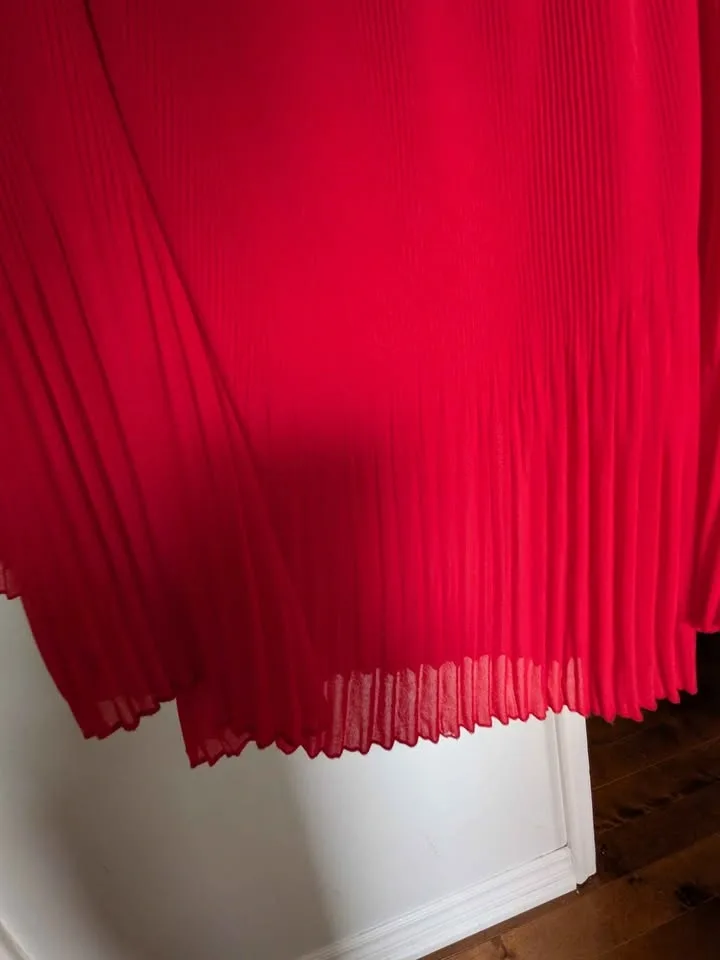 Vintage women's pleated top, M/L - photo 3