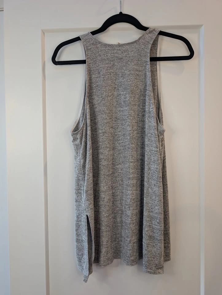 Aritzia Wilfred Free Heather Grey Tank Size Medium - photo 4
