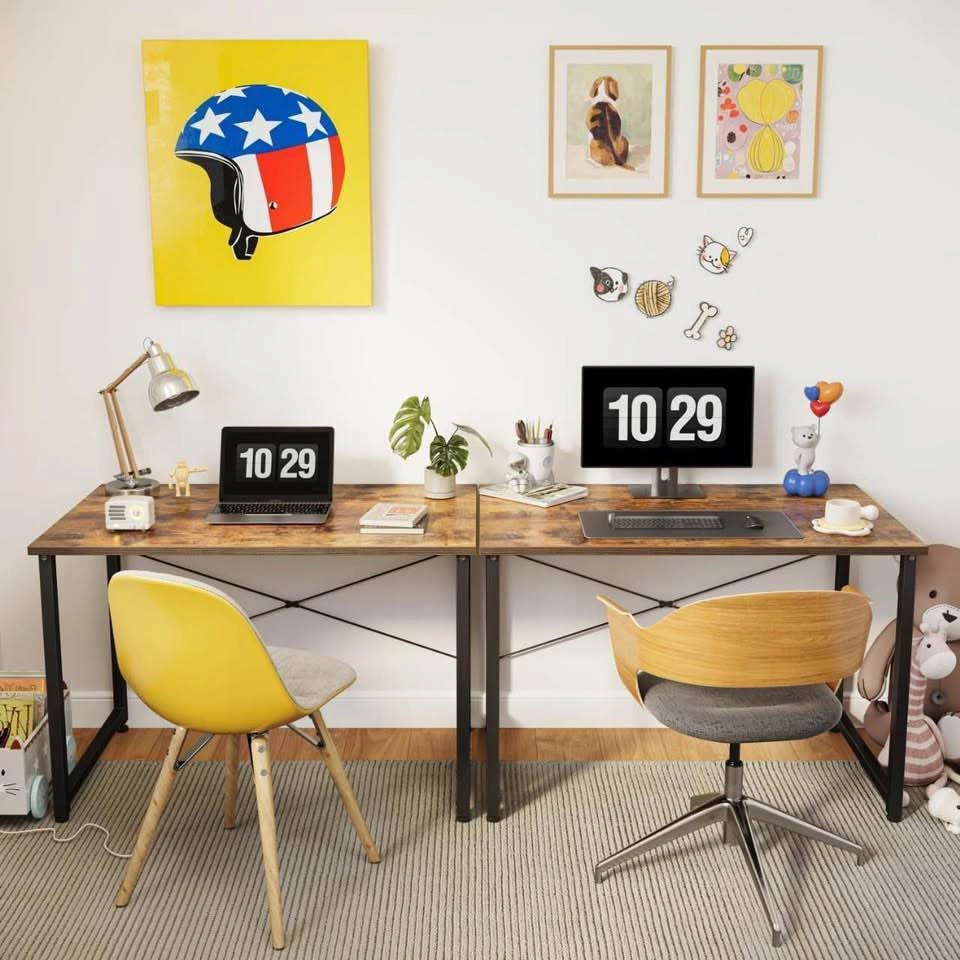 Brand new CubiCubi 47" Computer Desk - Brown - photo 2