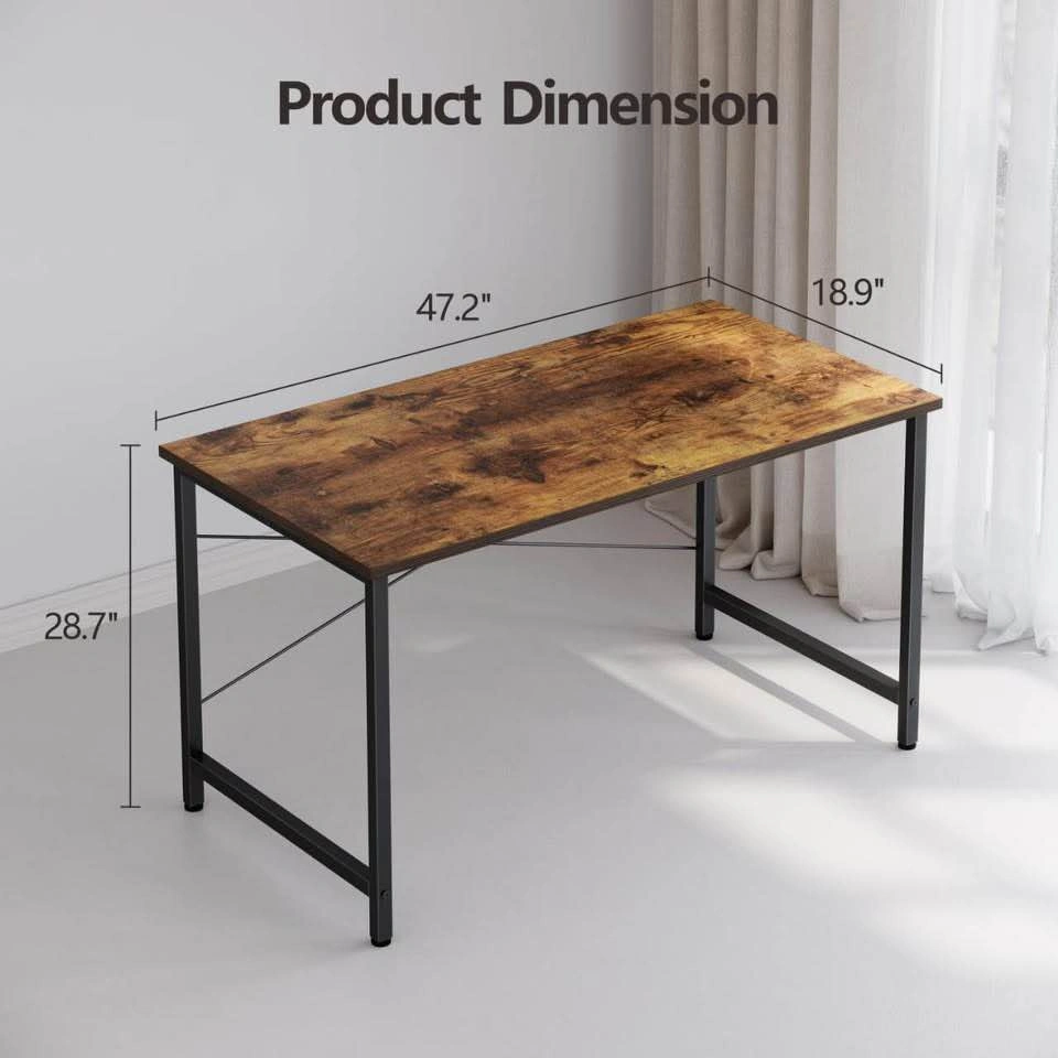 Brand new CubiCubi 47" Computer Desk - Brown - photo 3