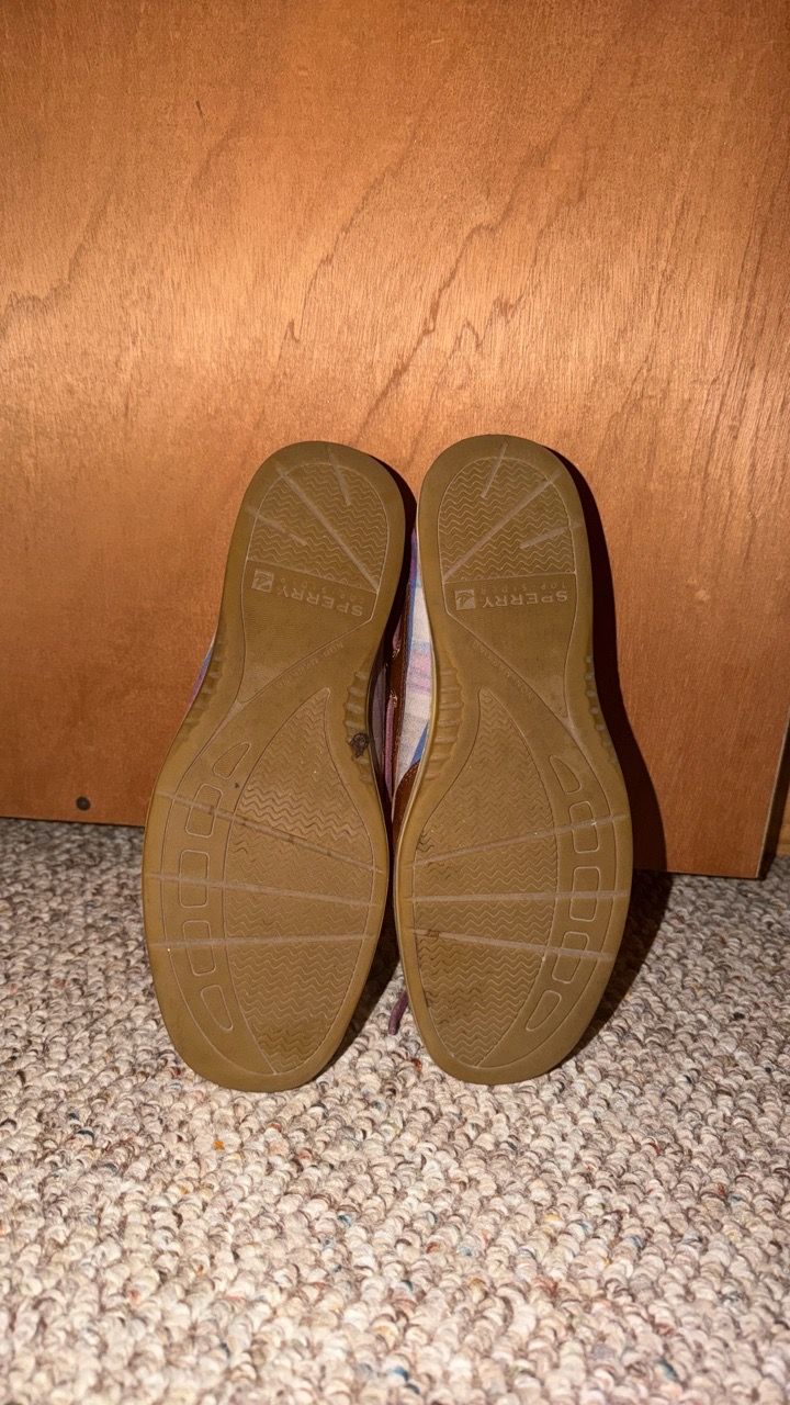 Sperry Boat Shoes with Plaid Accent - photo 3