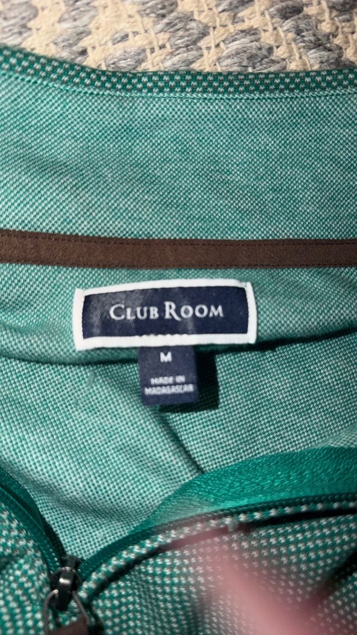 Green Quarter-Zip Pullover Sweatshirt - photo 2