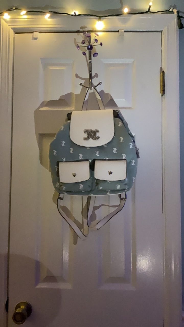 Juicy Couture Monogram Mini Backpack