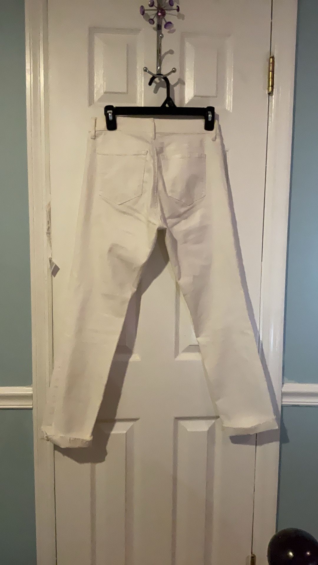 Loft white denim jeans - photo 2