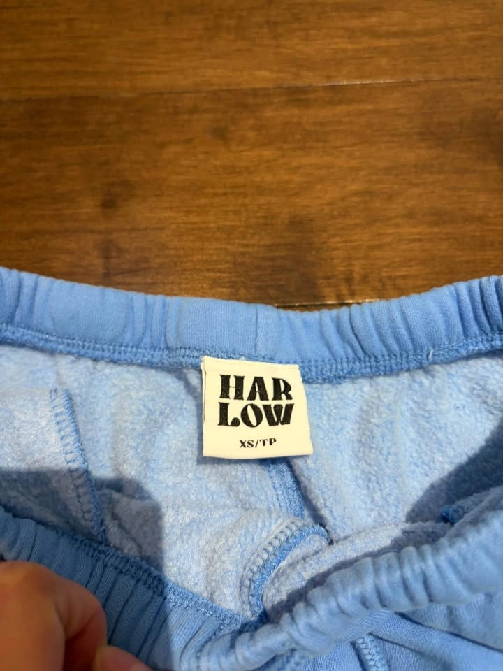 NEW HARLOW Blue Sweatpants - XS - photo 3