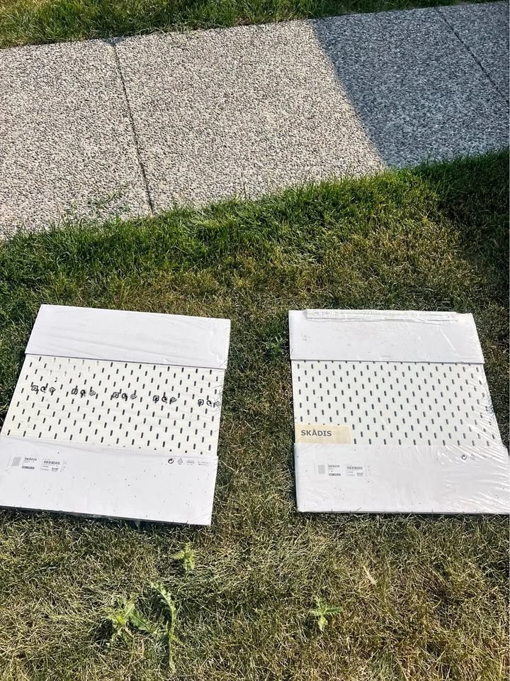 Brand New IKEA Pegboard