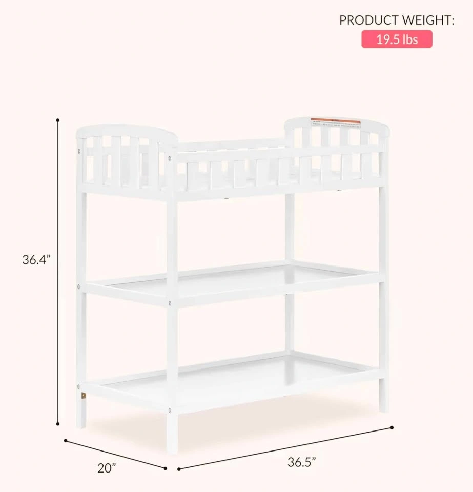 Changing table with pad + WIPE WARMER - photo 3